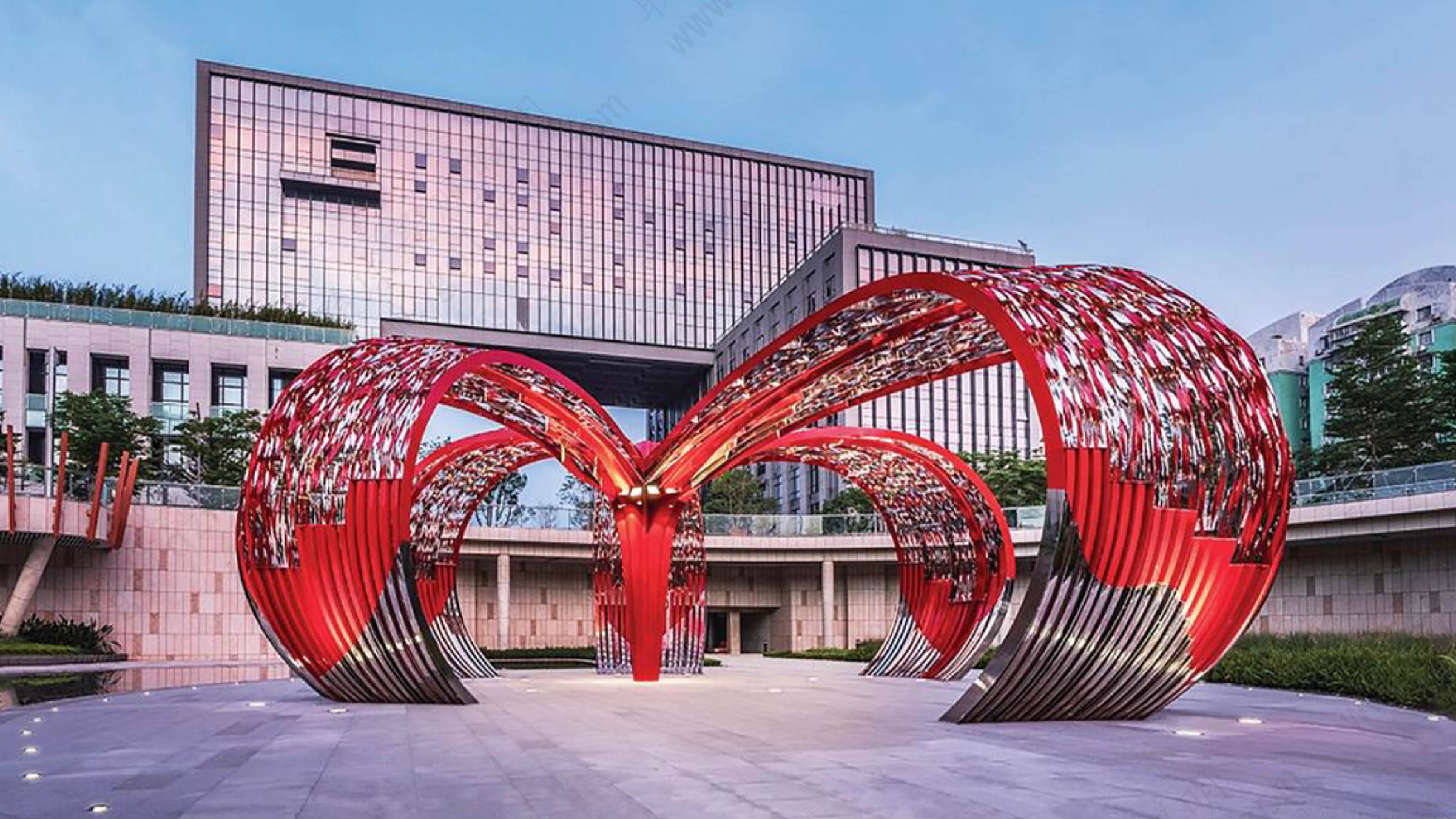 拱门凉亭雕塑灯  价格