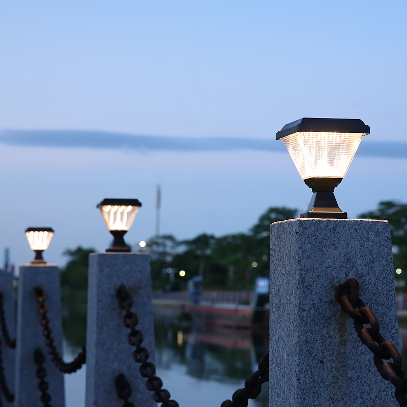 小四方柱头灯  批发