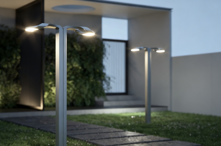 双面龙杖庭院款